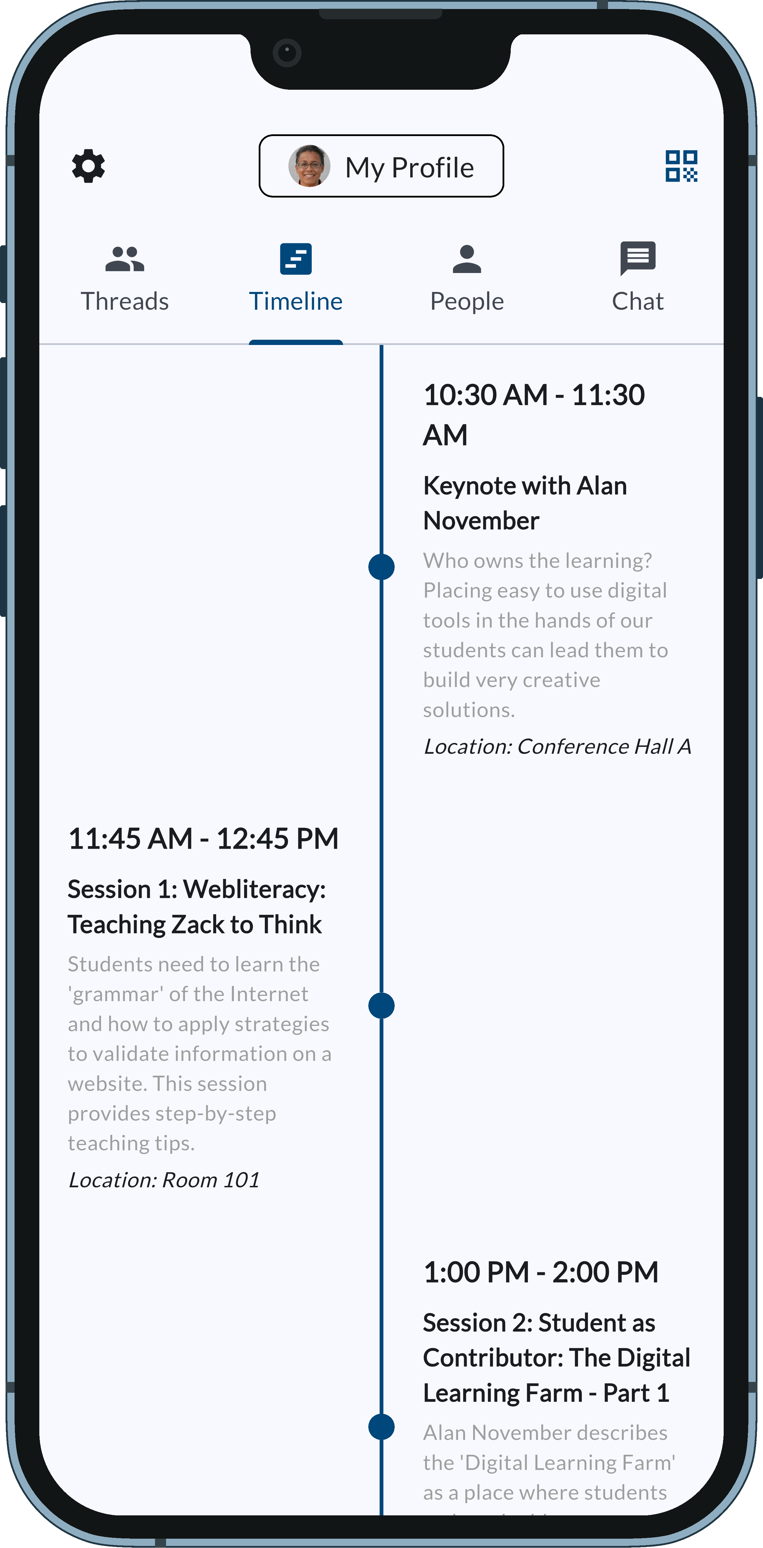 Kernections Schedule